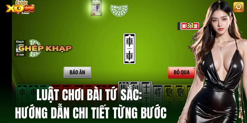 Luật chơi Bài Tứ Sắc: Hướng dẫn chi tiết từng bước
